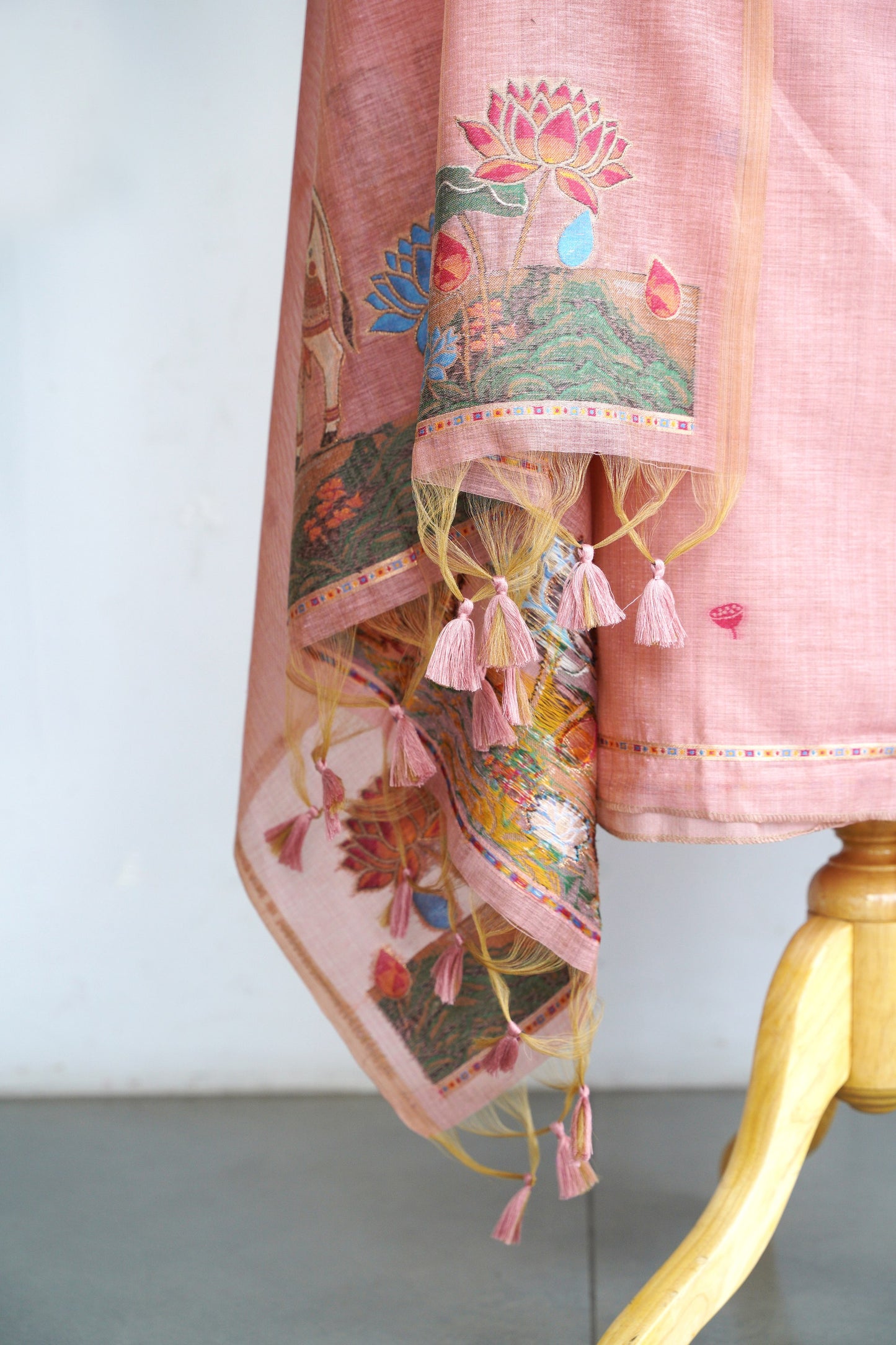 GAU GULZAR- Pure Monga Cotton Unstitched Suit Set