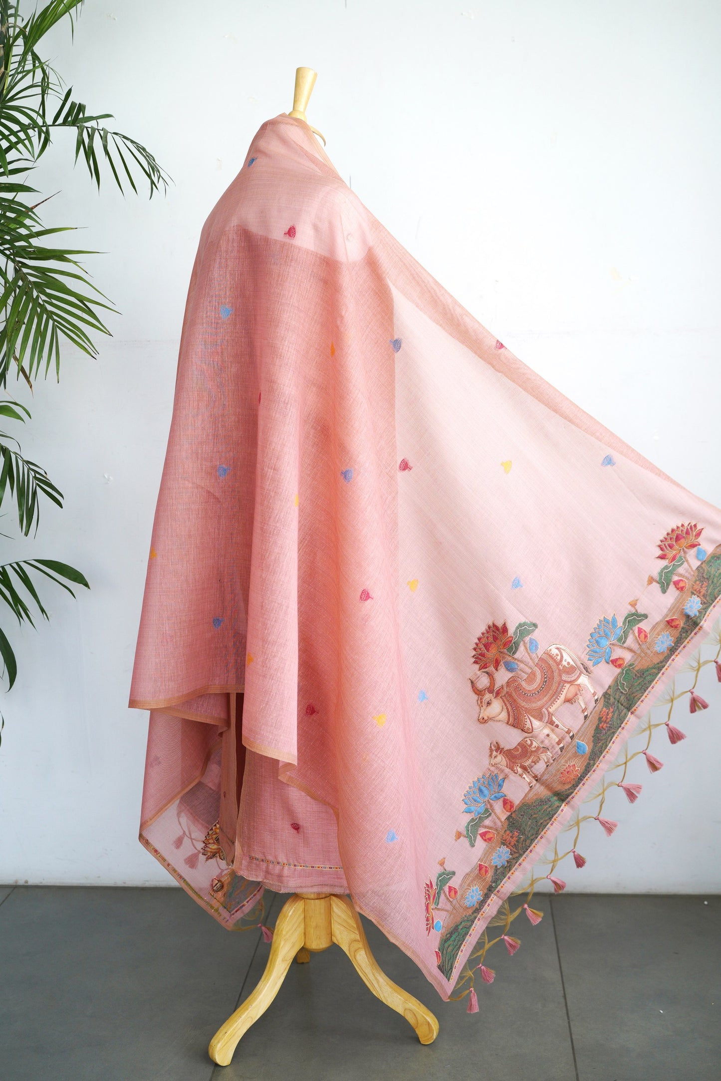 GAU GULZAR- Pure Monga Cotton Unstitched Suit Set